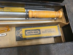 Vintage Mill Run Brite-Bore Gun Cleaning Equipment Set in Original Black…