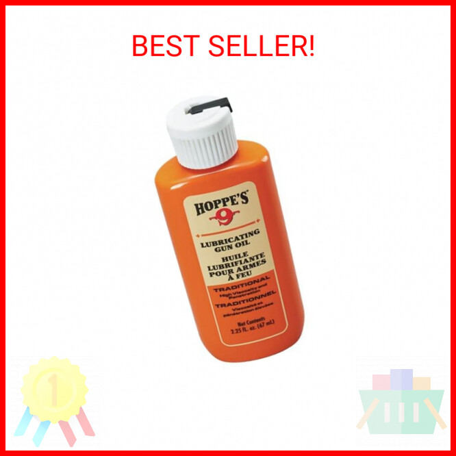 HOPPE’S No. 9 Lubricating Oil, 2-1/4 oz. Bottle
