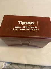 Tipton Beat Brass Gun Cleanings Brush Set Of 26 PCs Excellent Condition.