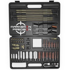 Marksman Precision Universal Gun Cleaning Kit – CNC Machined BRASS Jags & Tips!
