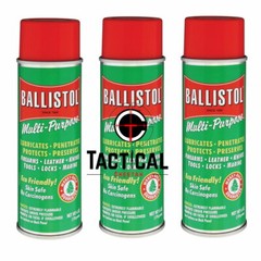 Multipurpose Ballistol, 3 Cans of 6 oz Spray Gun Cleaning Lubricant USA Made &