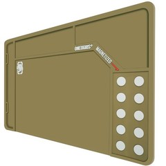 OneTigris Gun Cleaning Mat Rifle Pistol Gun Mat with Magnetic Dots, Non-Slip …
