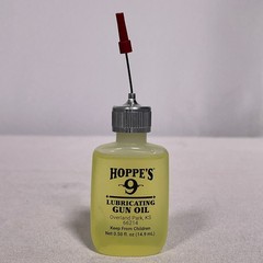 Hoppe’s No. 9 Lubricating Gun Oil 0.50 fl oz Cleaning Solvent NEW