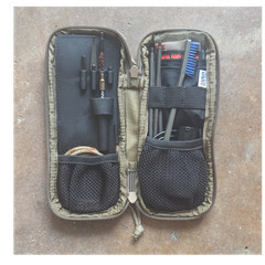 Otis Technology Tan Gun Cleaning Kit with Case, Bore Brush, Rod, Cloth