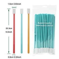 Kevinrooty 100x Disposable Crevice Cleaning Brush Tool Kit Toilet Seat Cleaner