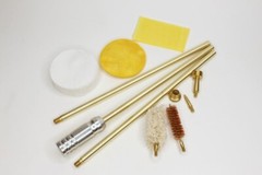 .62 CALIBER BRASS BLACK POWDER FIELD CLEANING KIT / EMSSBPK62