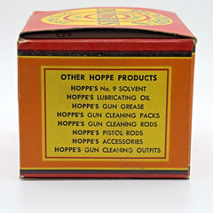 Vintage Hoppe’s No 5 Cleaning Patches With Original Box, 12-16 Gauge 1976