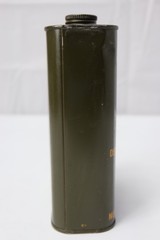 LSA – 1 Quart Small Arms Gun Oil Semi-Fluid, US Army 0-158 1973 Vtg New/Full NOS