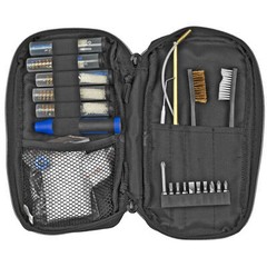 DAC GunMaster 32 piece universal pistol field cleaning kit with durable case