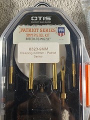 Otis Patriot Series Pistol Cleaning Kit 9mm with 6 Cable Gun Locks Free Shipping