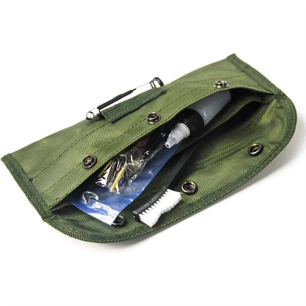 11 pcs .22 Caliber Bore Gun Cleaning Brush Kit