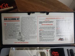 Vintage Kleen Bore Gun Cleaning Kit 38/357/9 mm Model PK-210 Hoppe’s Gun Grease