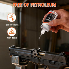 4.4 Oz Airsoft Oil Lubricating with Needle Oiler Pure Silicone Lubricant Airsoft