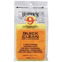 Hoppe’s 1215 Quick Clean Rust & Lead Remover Cloth – 12″ x 8″