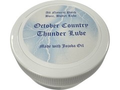 October Country Muzzleloading Thunder Lube Black Powder Patch Lubricant 4 oz