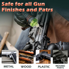 Gun Oil CLP Gun Cleaner Lubricant Kit – 2 Oz. Fine Mist Pump Sprayer & 1 Oz. Nee