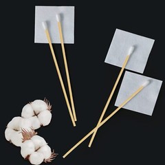 Gun Cleaning Supplies, 2” Gun Cleaning Patches and 6” Gun Cleaning Swabs