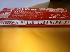 Vintage Outers .22 Rifle Cleaning Kit – Original Box, Gun Care Collectible