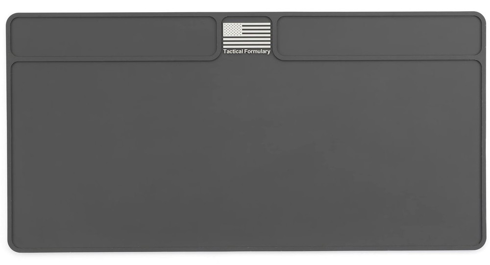 Tactical Formulary RifleMat, Gray, 18in x 36in, RM-18X36 Bench Mat