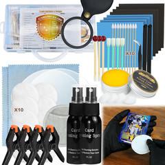 17-in-1 Card Cleaning Kit, Card Care Polishing Restoration with Plastic Case