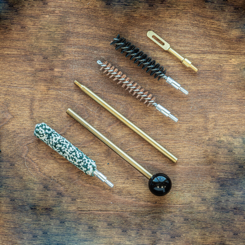 Pistol Cleaning Kit 81 Pieces! Brushes + FREE Cleaning Brush! 9mm .357 .380 Gun