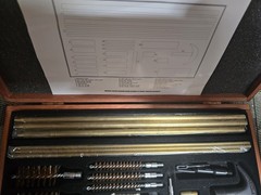 Vintage Gunmaster Universal Gun Cleaning Kit UGC 76W in Wood Box-Unused