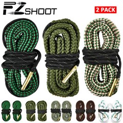 2 PCS Gun Clean Reusable Bore Rope For .223/22/9mm/38/12/20GA/243/303/308