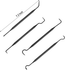 Gun Cleaning Kit, Universal Gun Cleaner Tools Set Including Double-Ended Brass S