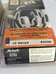 Lot Of 2: Hoppe’s BoreSnake Bore Cleaner Shotgun 10 & 12 Gauge 24036 & 24035