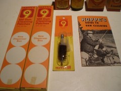 Vtg Hoppes Lot 7 Nitro Powder Solvent No 9 Gun Booklet Brush Cleaning Patches