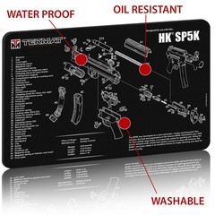 TekMat Original Gun Cleaning Mat – 17″ X 11″ – Heckler & Koch SP5K