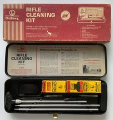 Vintage Outers Gunslick Revolver Kit .30 Caliber Rifle Cleaning No. 477 Gun Old