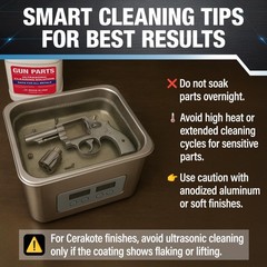 Ultrasonic Gun Cleaning Solution – 1 Gallon/128oz [Made in USA] Concentrated For