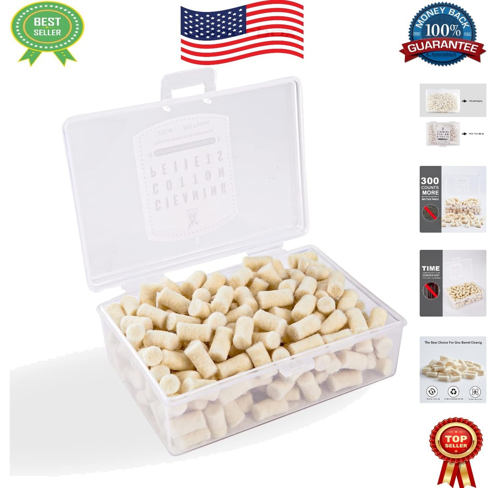 High-Density Wool Cleaning Pellets for .177 Caliber Air Guns – Fast & Effective
