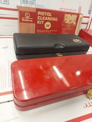 Vintage Outers Gunslick Rifle Cleaning Kit 477 30 Cal 478 Shotgun Pistol Red Box