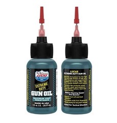 Lucas Extreme Duty 4oz Bore Solvent, Gun Oil, CLP & 1oz Needle Oiler,Grease Tube