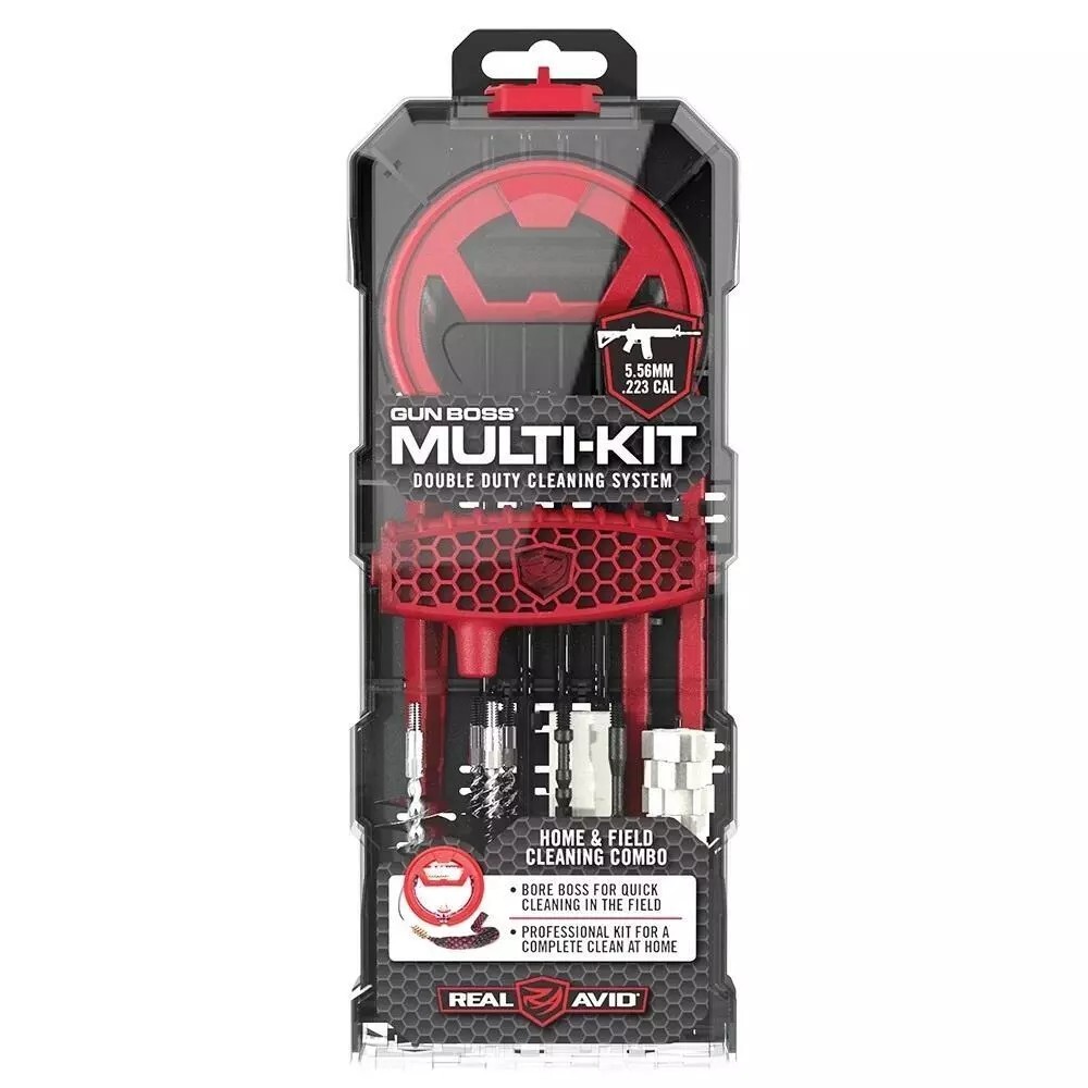 Real Avid Cleaning Set Gun Boss Pistol Weapon Multi Kit – AVGBMK223