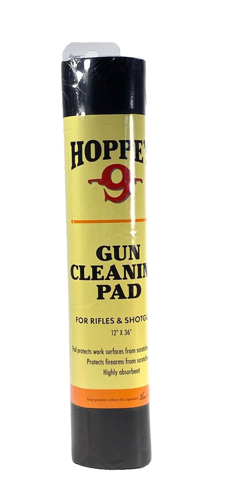 Hoppe’s 12″ x 36″ Gun Cleaning Mat MAT2 Acrylic Top Non-Slip Vinyl Back WASHABLE