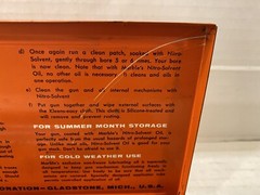 Vintage Marble’s Gun Cleaning Kit- NOT COMPLETE- Box 16