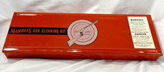 Vintage Marbles Gun cleaning kit, Tin box Original sleeve, Unused Excellent