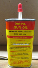 Vintage Handy Oiler “OUTERS” 445 Gun Oil 3oz Tin Oil Can Opened