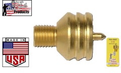 American-Made .338 Cal. Shotgun Jag – Spear Tip for Enhanced Cleaning Efficiency