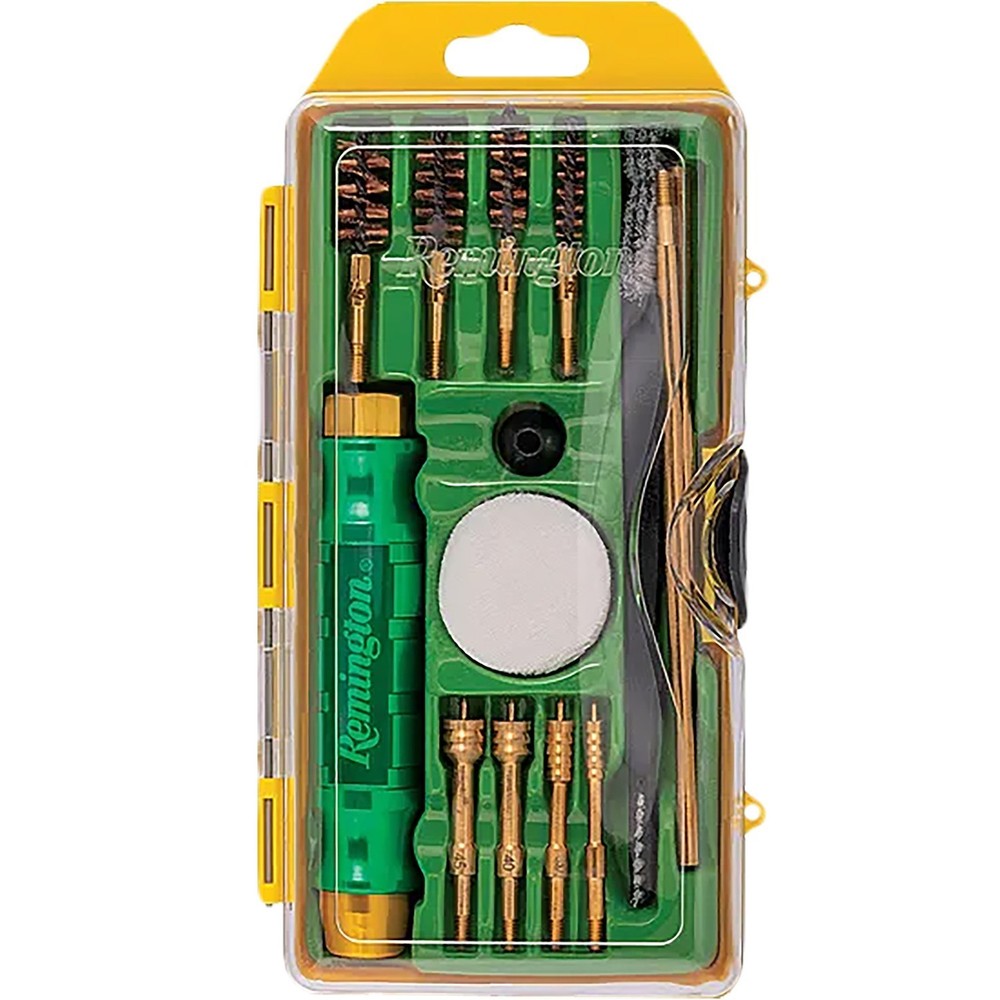 Remington Premier Universal Pistol Cleaning Kit, All Calibers, Brass #RUPCK