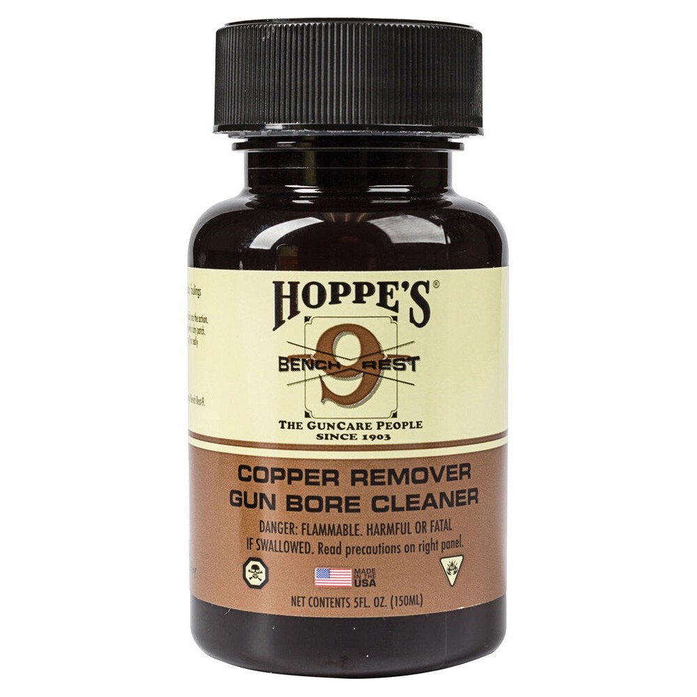 HOPPE’S Bench Rest 9 5oz Bottle Copper Solvent (BR904)