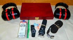 Gun Clening Kit + NRA Wrist Watch Shooting Practice Accessories
