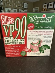 Carton of 15 Napier Super VP90 Total Anti-Corrosion Rust Inhibitor Packets