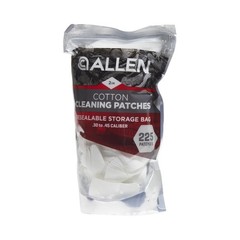 Allen 2-inch gun and handgun cleaning cloths, 225 sheets per pack