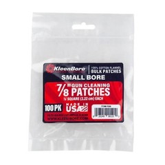 KleenBore P200 Cotton Patches .17/.177/.204 Small Bore Rifle 100% Flannel 100PK