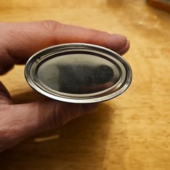 Hoppe’s High Viscosity Lubricant Metal Tin Vintage Very Penetrating Non-Gumming