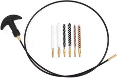 Air Rifle Cleaning Kit .177 .22 Cal Bore Brush Mop Jag Brass Rod Nylon Brushes 3